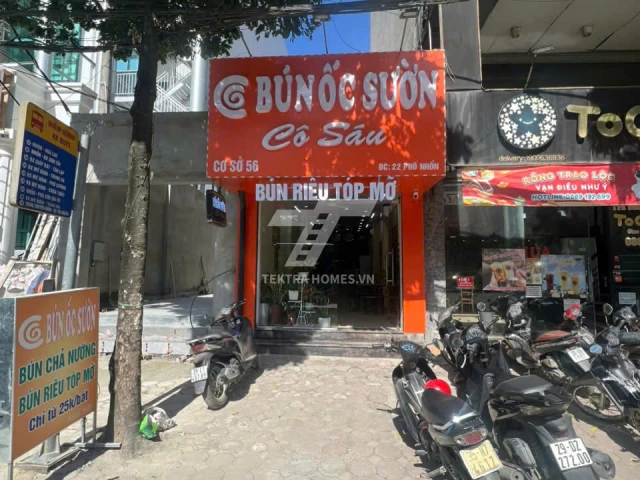Cho thuê nguyên căn mặt phố Nhổn, Tây Tựu, Hà Nội