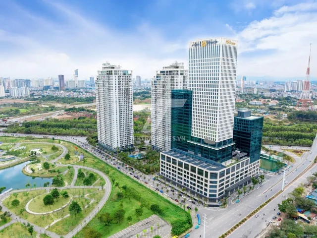 Cho thuê văn phòng hạng B | Pearl Tower | 01 Châu Văn Liêm